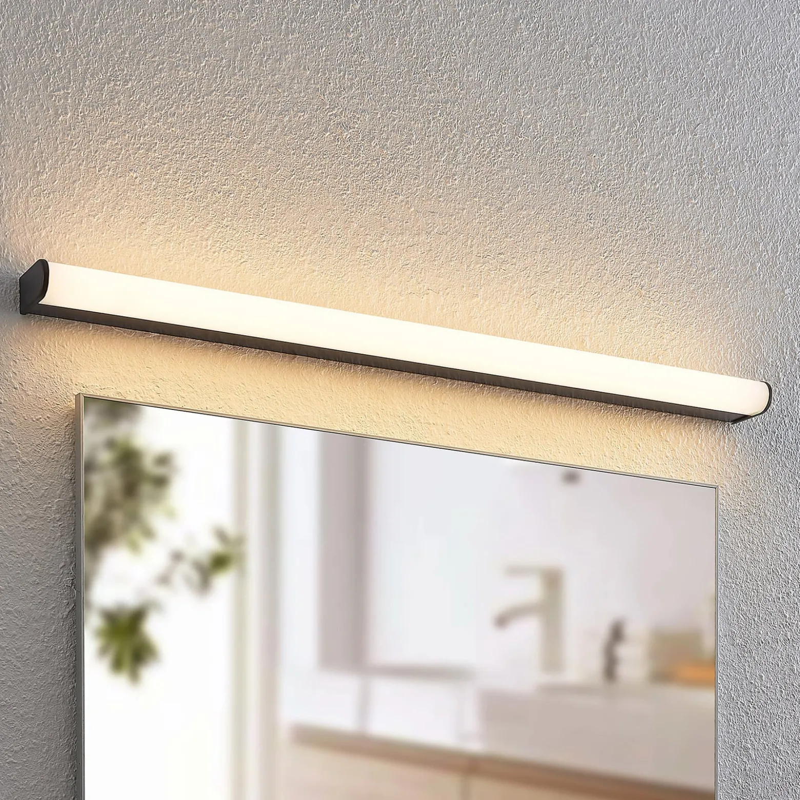 Lindby Ulisan kylpyhuoneen LED-valo pyöreä 88,8 cm