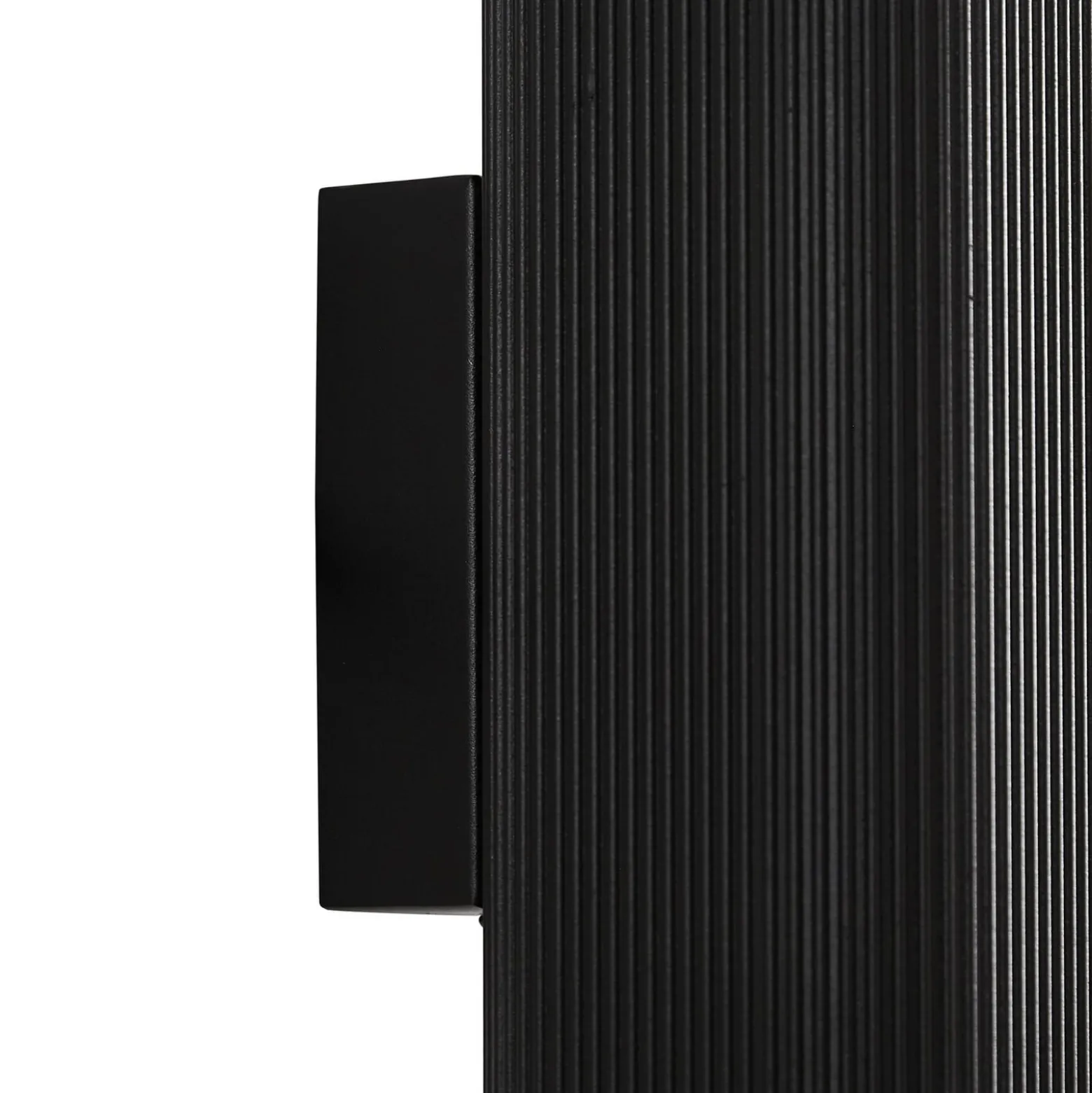 Lindby ulkoseinälamppu Halvar, musta, 20 cm, 2 x GU10, IP65
