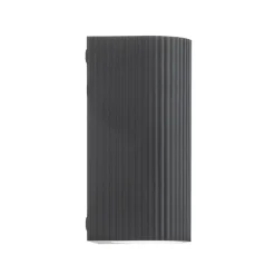 Lindby ulkoseinävalaisin Aluvo, antrasiitti, 16 cm, IP65 Riffel
