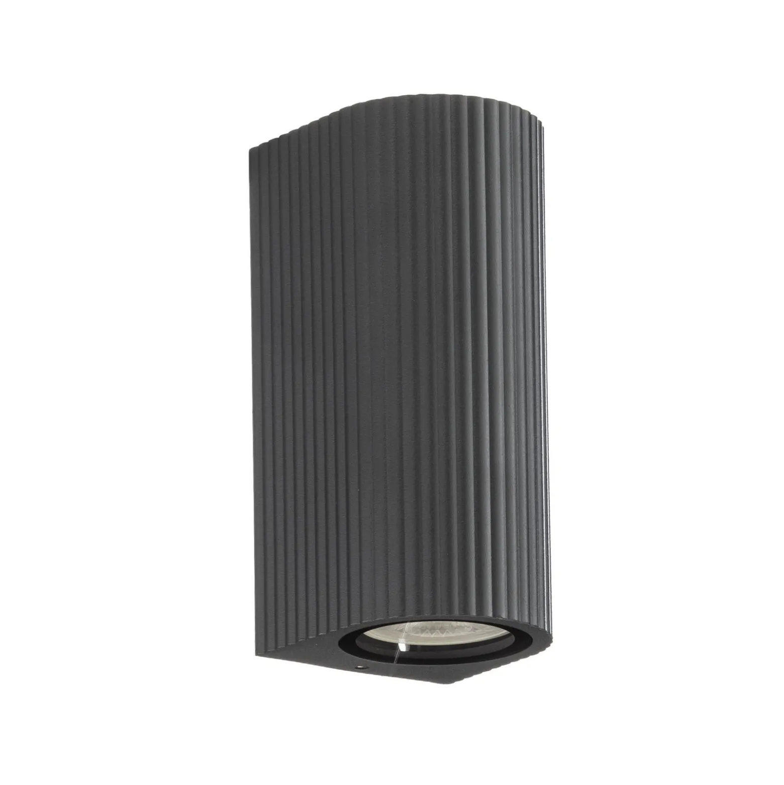 Lindby ulkoseinävalaisin Aluvo, antrasiitti, 16 cm, IP65 Riffel