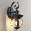 Lindby ulkoseinävalaisin Farley, 40 cm, tummanharmaa, IP44, E27