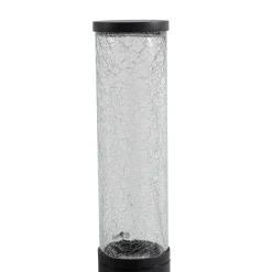 Lindby ulkoseinävalaisin Gavros, 45 cm, musta, alumiini