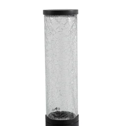 Lindby ulkoseinävalaisin Gavros, 45 cm, musta, alumiini