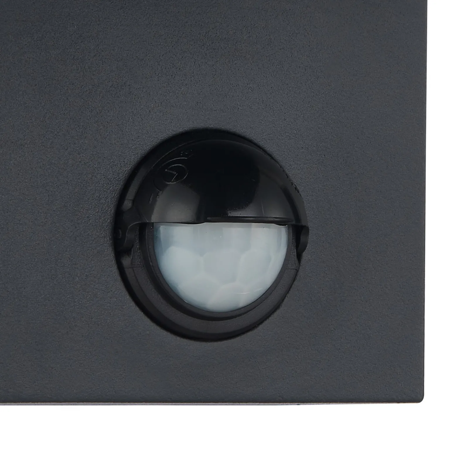 Lindby ulkoseinävalaisin Gelso, alumiini, 15 cm, GU10, anturi