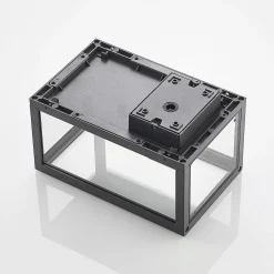 Lindby ulkoseinävalaisin Giavanna, 28 cm, antrasiitti, IP44, E27