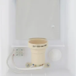 Lindby ulkoseinävalaisin Vimal, E27, 26 cm, musta, alumiinia