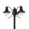 Lindby ulkovalaisin Eddie, 198 cm, ruoste, metalli, IP44, E27