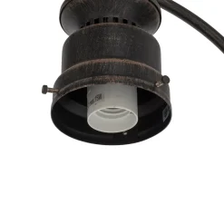 Lindby ulkovalaisin Eddie, 198 cm, ruoste, metalli, IP44, E27