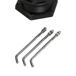 Lindby ulkovalaisin Eddie, 198 cm, ruoste, metalli, IP44, E27
