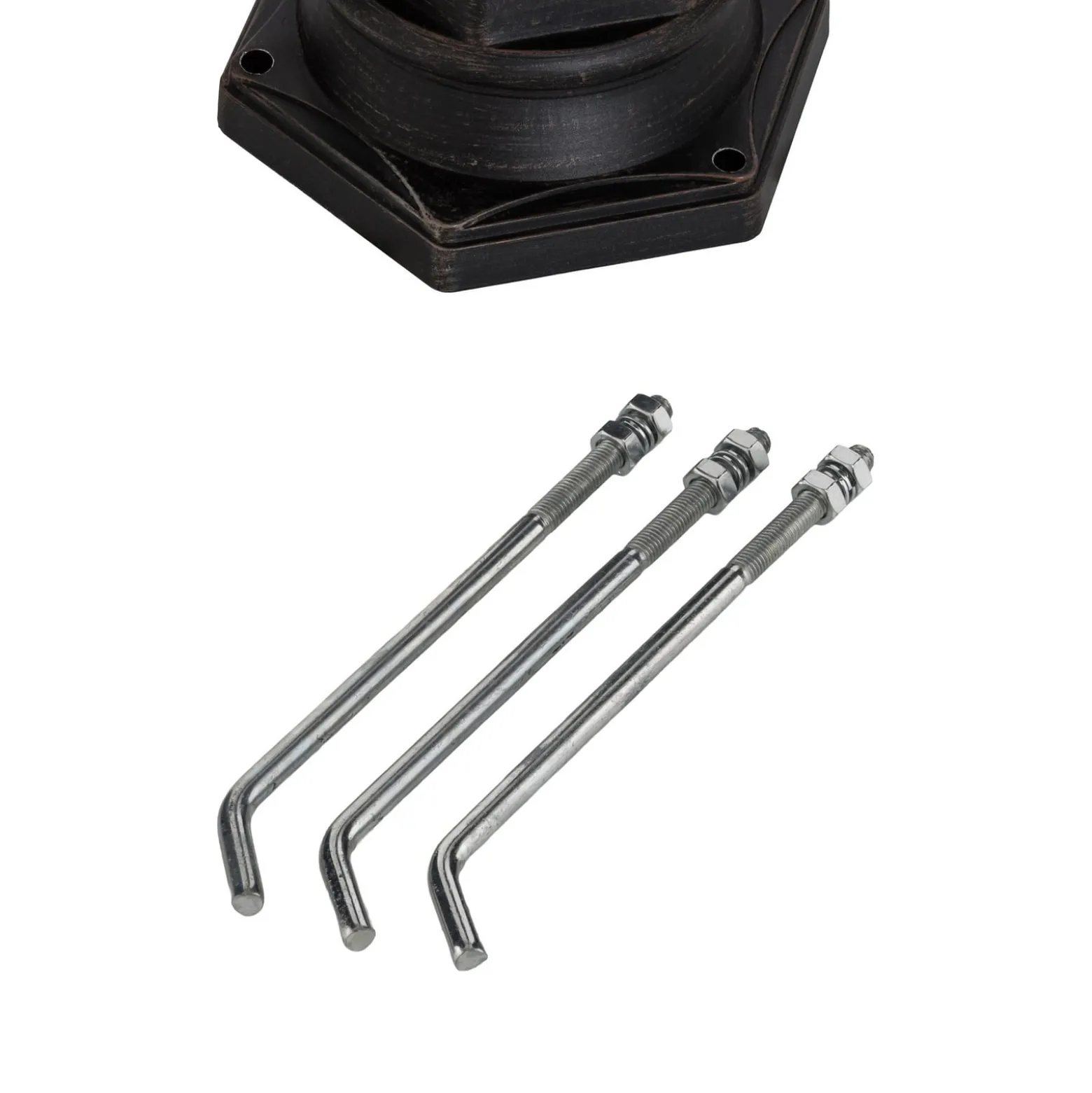 Lindby ulkovalaisin Eddie, 198 cm, ruoste, metalli, IP44, E27