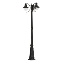 Lindby ulkovalaisin Eddie, 198 cm, ruoste, metalli, IP44, E27