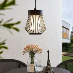 Lindby ulkovalaisin Vajana, Ø 19 cm, musta, alumiini