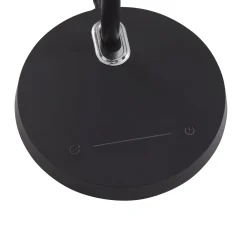 Lindby Valtorin LED-pöytävalaisin, musta
