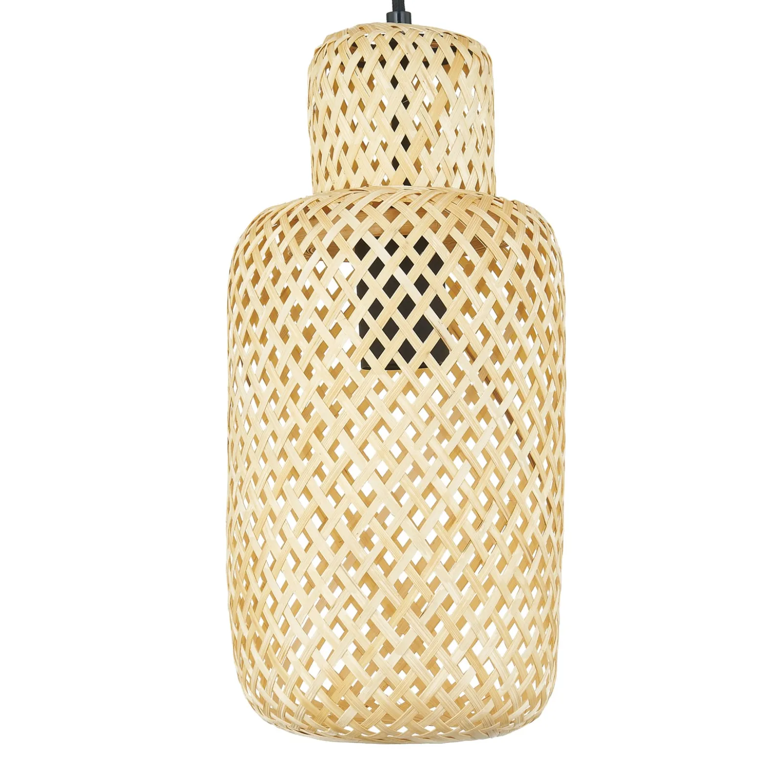 Lindby Venora-riippuvalaisin, Ø 15 cm, bambu, E27