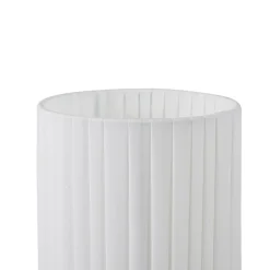 Lindby Virelle lattiavalaisin, valkoinen, tekstiili, korkeus 117 cm, E27