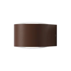LOOM DESIGN Frey LED-seinävalaisin IP65 2x6W corten 2x6W