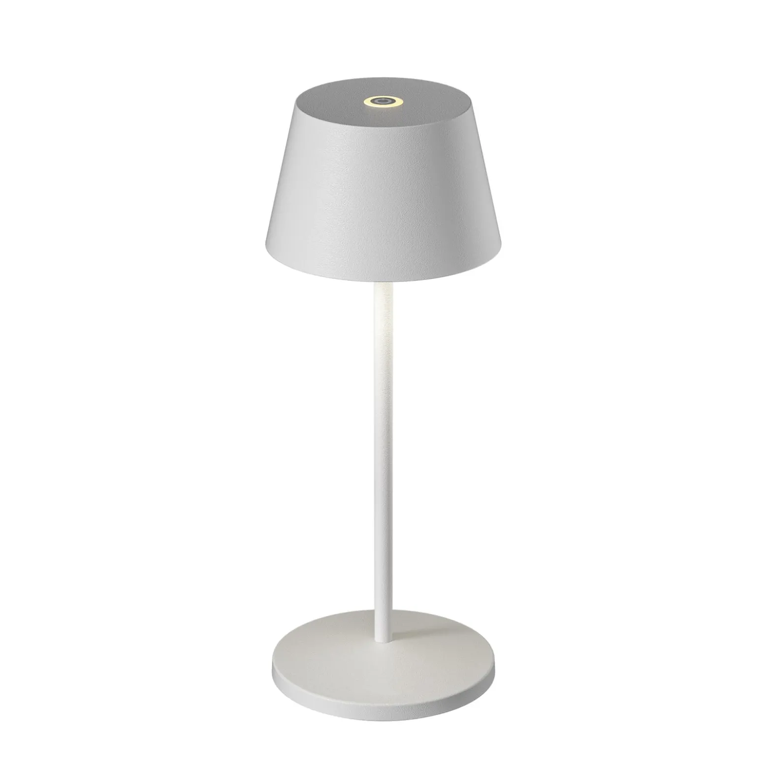 LOOM DESIGN LED-akkukäyttöinen pöytävalaisin Modi Micro, IP65, valkoinen