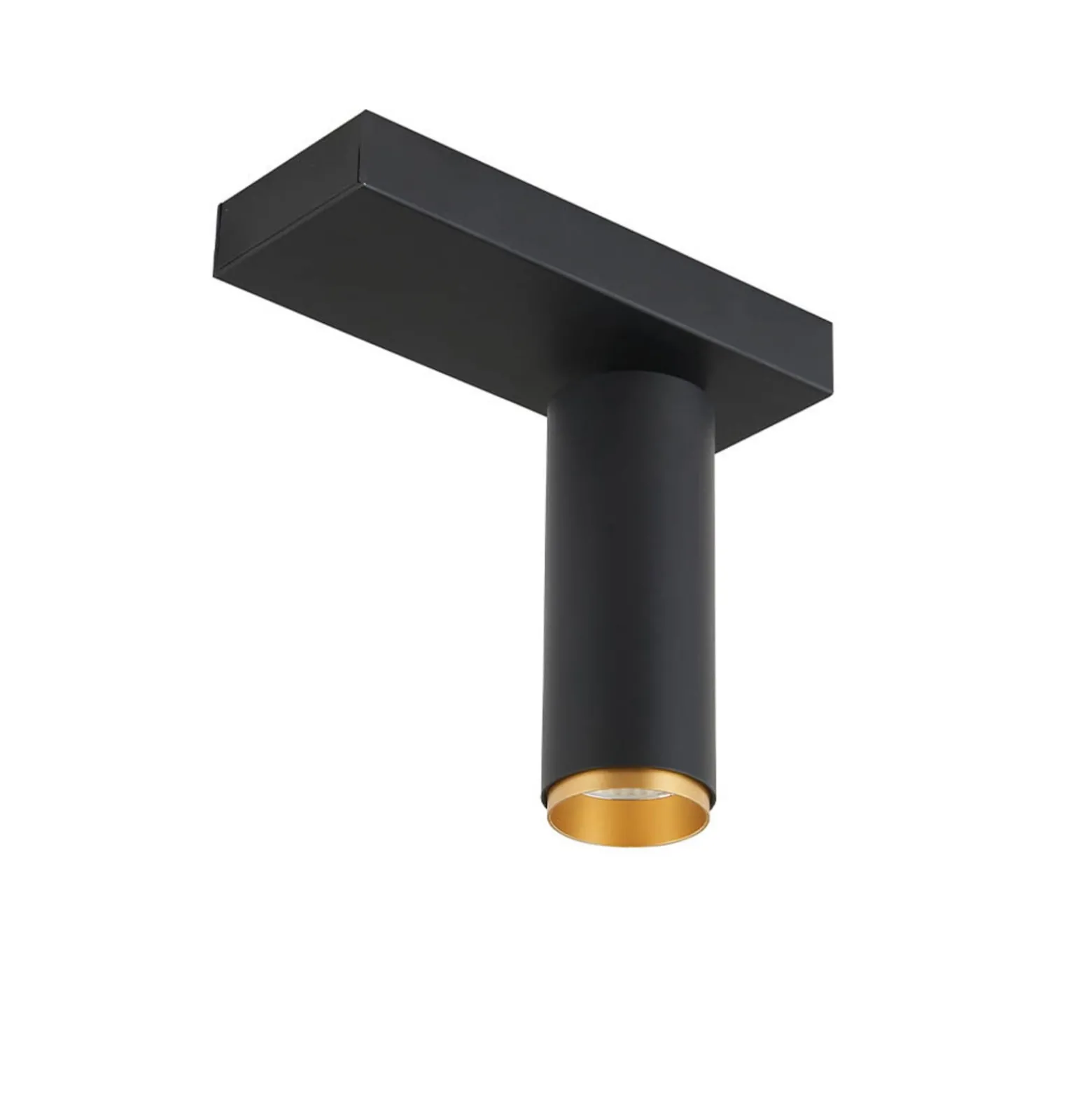 LOOM DESIGN LED-kattokohdevalo X-Beam, 1-lamppuinen, musta