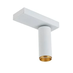 LOOM DESIGN LED-kattokohdevalo X-Beam, 1-lamppuinen, valkoinen