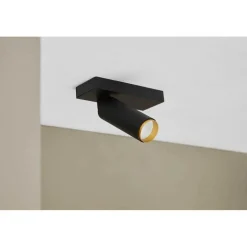 LOOM DESIGN LED-kattokohdevalo X-Beam, 1-lamppuinen, valkoinen