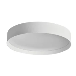 LOOM DESIGN LED-kattovalaisin Lucia, valkoinen, Ø 45 cm alumiinia