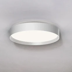 LOOM DESIGN LED-kattovalaisin Lucia, valkoinen, Ø 35 cm alumiinia