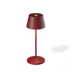 LOOM DESIGN LED ladattava terassivalaisin Modi rubiininpunainen 36 cm CCT
