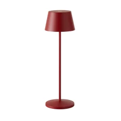 LOOM DESIGN LED ladattava terassivalaisin Modi rubiininpunainen 36 cm CCT