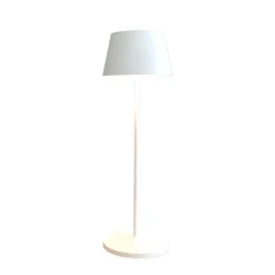 LOOM DESIGN LED ladattava terassivalo Modi, valkoinen 36 cm CCT