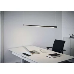 LOOM DESIGN LED-riippuvalaisin Straw 150, musta, alumiini