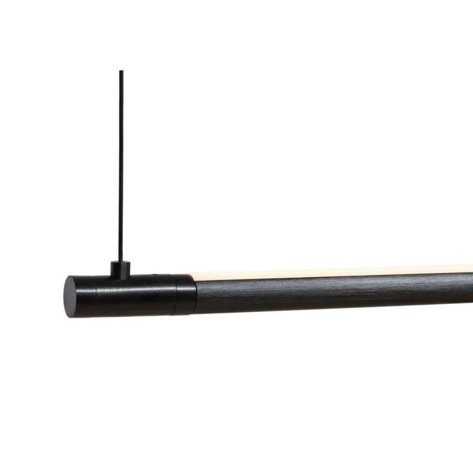 LOOM DESIGN LED-riippuvalaisin Straw 150, musta, alumiini