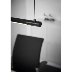 LOOM DESIGN LED-riippuvalaisin Straw 150, musta, alumiini