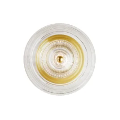 LOOM DESIGN LED-seinävalaisin Glow kultainen/kirkas Ø 16 cm akryyli