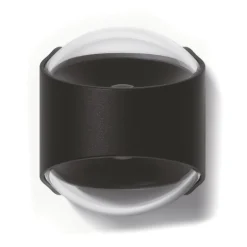 LOOM DESIGN Saga ulkoseinävalaisin ylös/alas musta