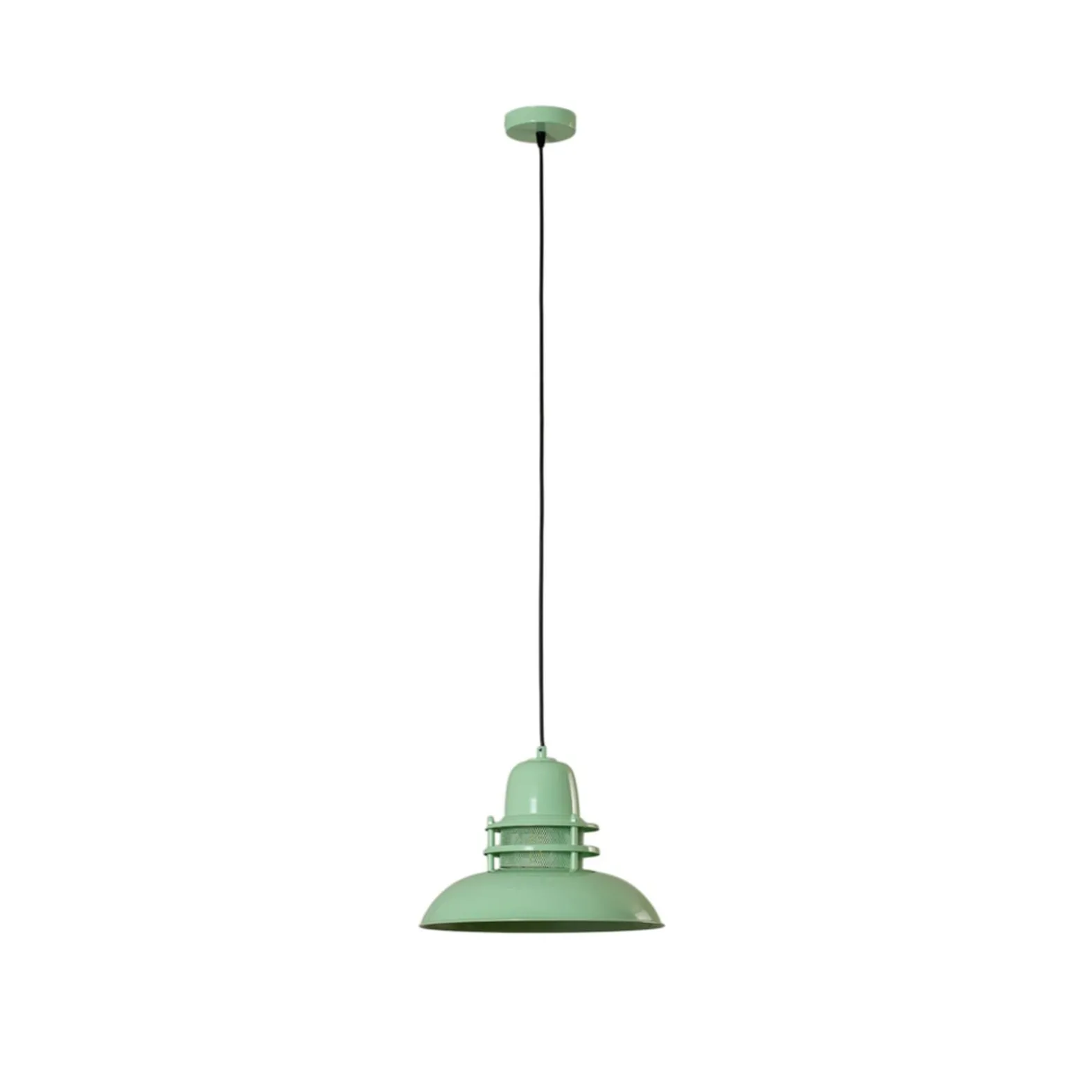 Lorenz-riippuvalaisin, mintunvihreä, Ø 34 cm, metalli, E27