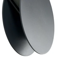 Lucande Advero LED-ulkoseinälamppu, antrasiitti, talonumero CCT