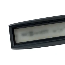 Lucande Advero LED-ulkoseinälamppu, antrasiitti, talonumero CCT