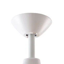Lucande Airona LED-kattotuuletin, valkoinen, tasavirtakäyttöinen, hiljainen,