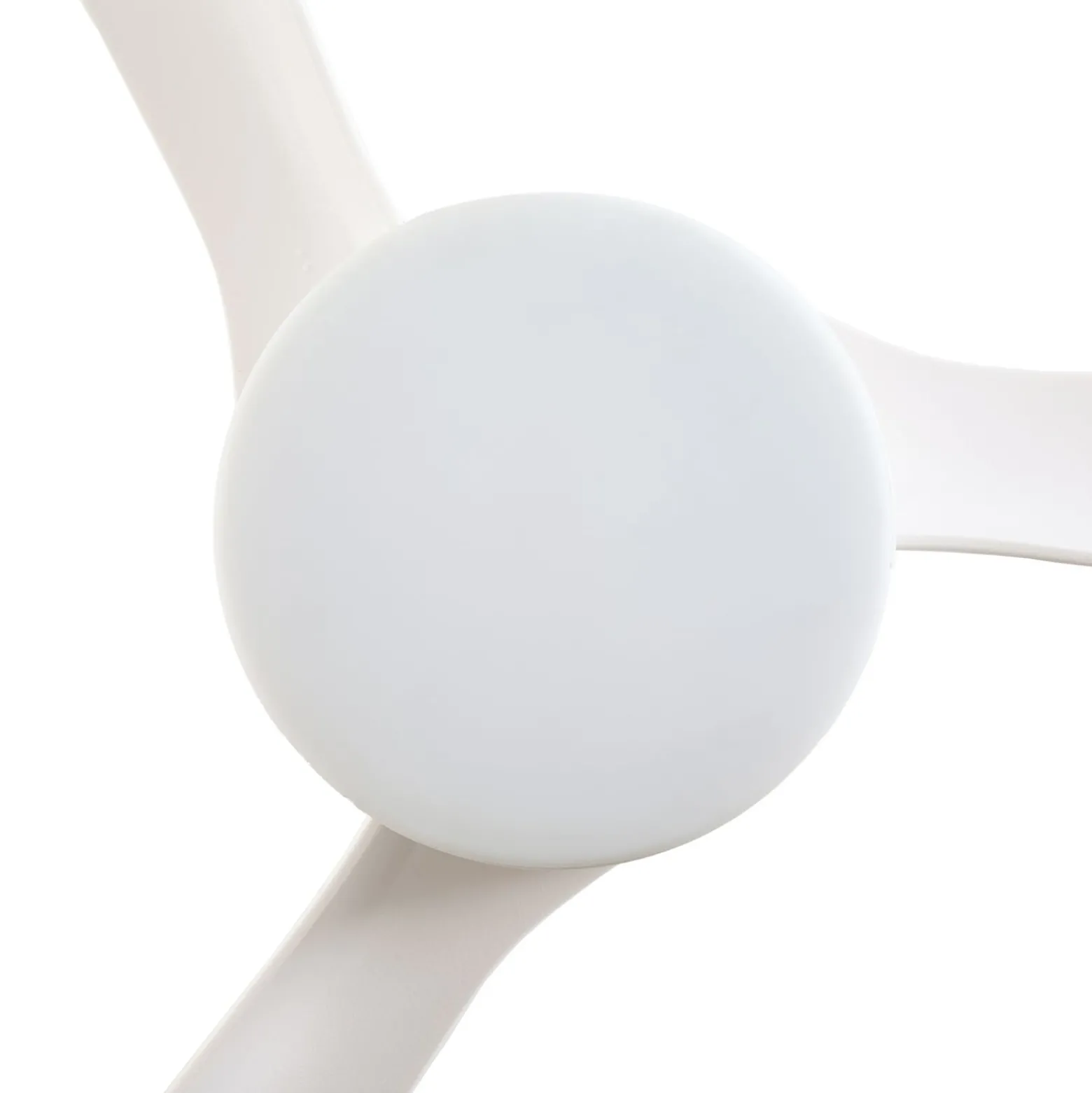 Lucande Airona LED-kattotuuletin, valkoinen, tasavirtakäyttöinen, hiljainen,