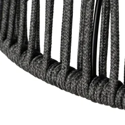 Lucande Calenza -terassilämmitin, musta, 70 cm, 1 500 W