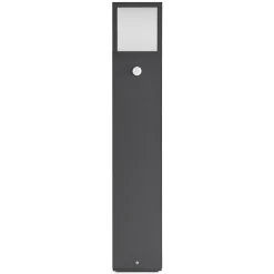 Lucande Dewari polkuvalaisin, liiketunnistin, E27, 65cm, IP54
