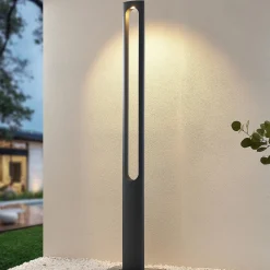 Lucande Dovino -LED-pylväsvalaisin, 200 cm