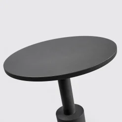 Lucande Fenia LED-pylväsvalaisin, 60 cm, anturi, IP54, antrasiittipunainen