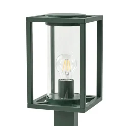 Lucande Ferda-pylväsvalaisin, 60 cm, vihreä, IP44