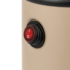 Lucande Flamara -terassilämmitin, beige, korkeus 110 cm, IP55