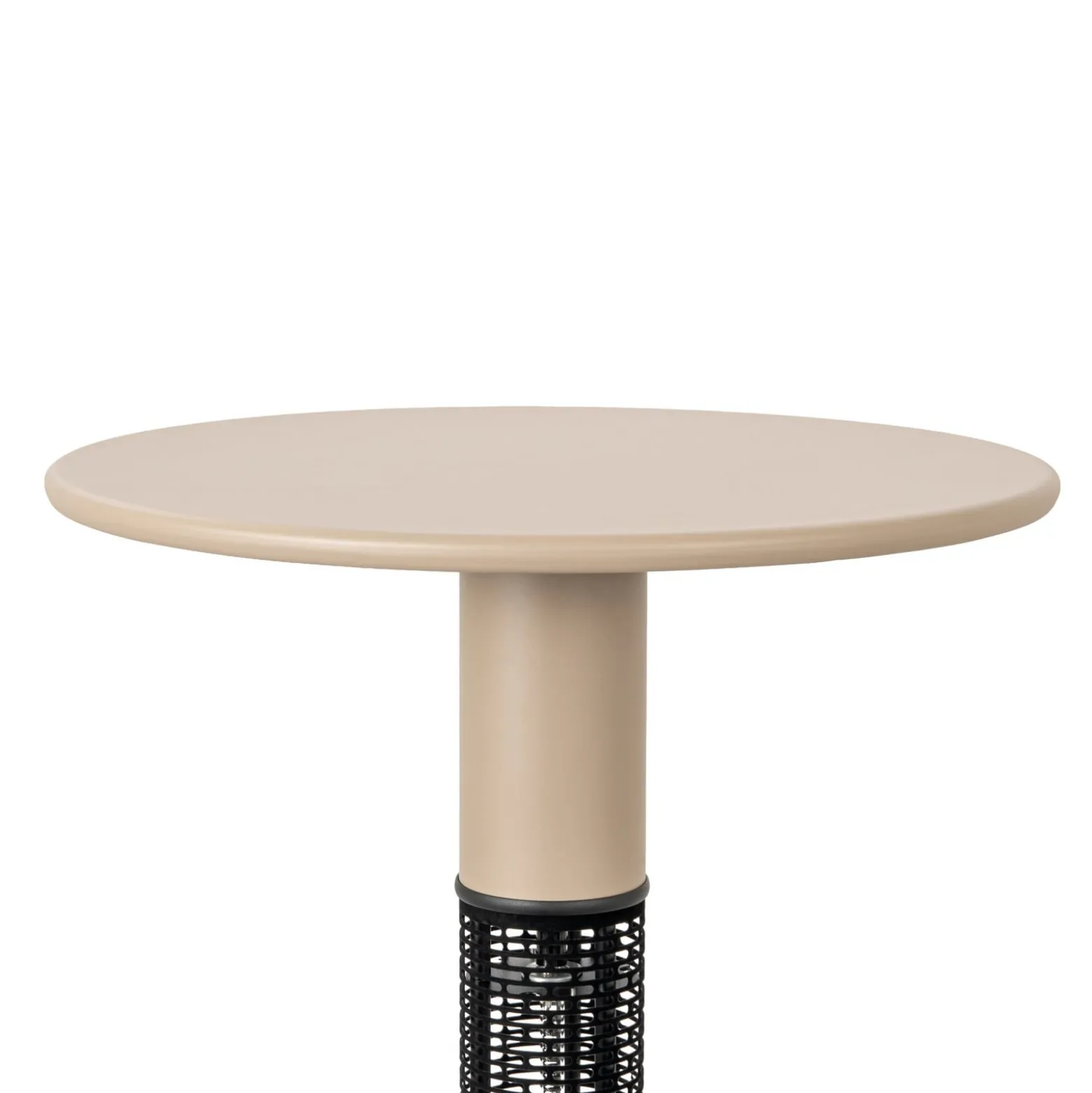 Lucande Flamara -terassilämmitin, beige, korkeus 110 cm, IP55