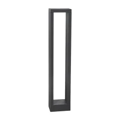 Lucande Jupp LED-pylväsvalaisin, 60 cm, antrasiitti, metalli, IP54
