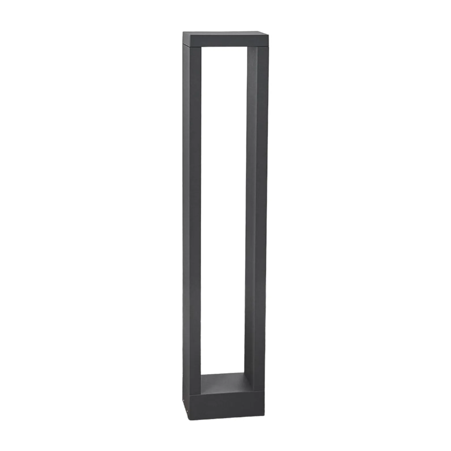Lucande Jupp LED-pylväsvalaisin, 60 cm, antrasiitti, metalli, IP54