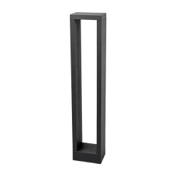 Lucande Jupp LED-pylväsvalaisin, 60 cm, antrasiitti, metalli, IP54