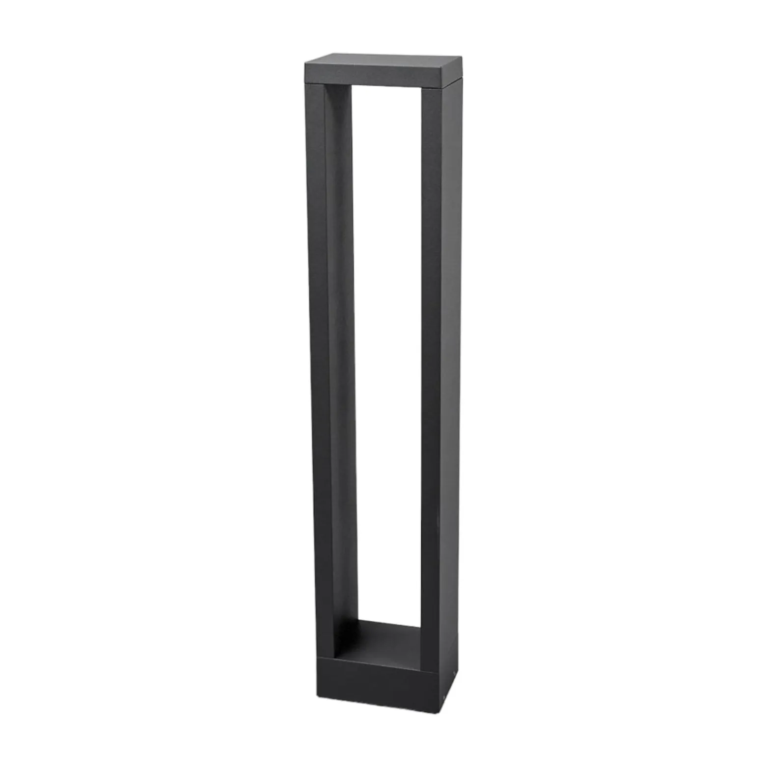 Lucande Jupp LED-pylväsvalaisin, 60 cm, antrasiitti, metalli, IP54